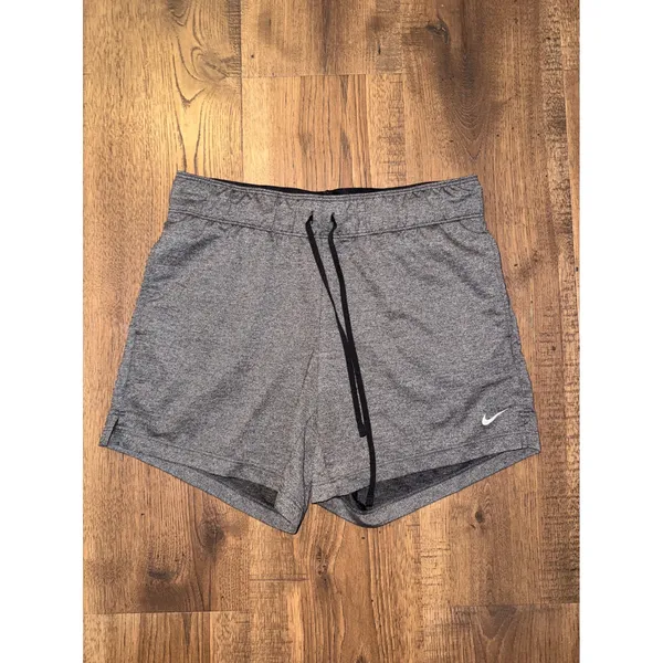 Nike Dri-FIT Attack Training Shorts Gray Heathered Athletic Gym Running XS - Image 2