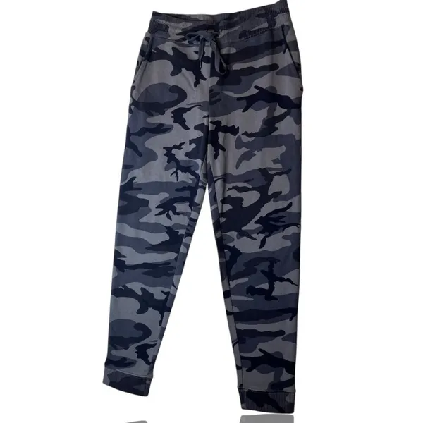 Rails Oakland Sweatpant Blue‎ Indigo Camo Women's S Jogger Casual Loungewear - Image 2