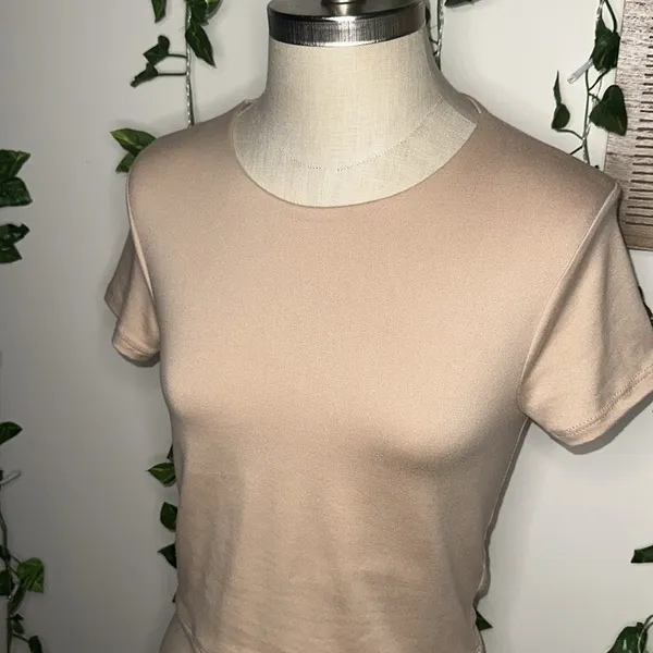 Sincerely Jules Baby Style Tee Tan - Image 2