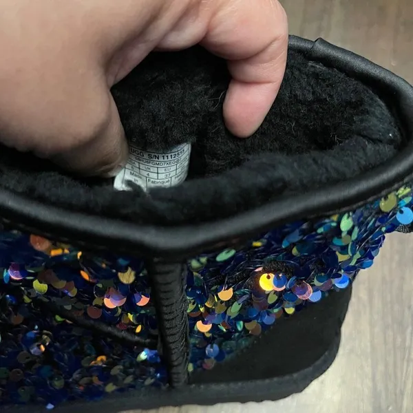 UGGs Classic Mini Stellar Sequin Booties - Image 6
