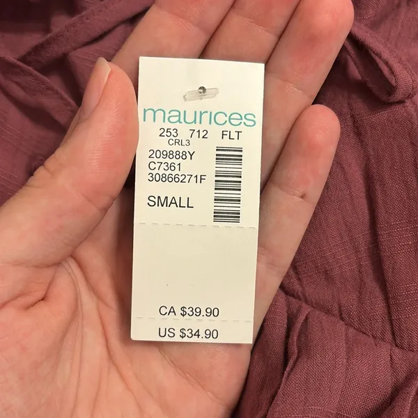 NWT small Maurice’s top - Image 5