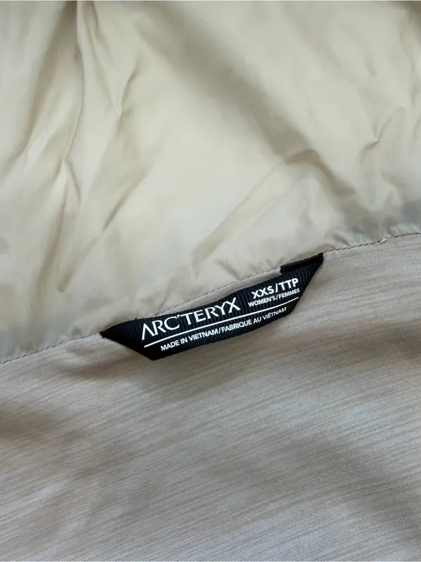 Arc'teryx Water-resistant Gore-tex Hooded Jacket Windbreaker XXS - Beige - Image 5