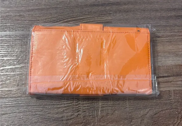 Y2K Orange Buckle Wallet - Image 2