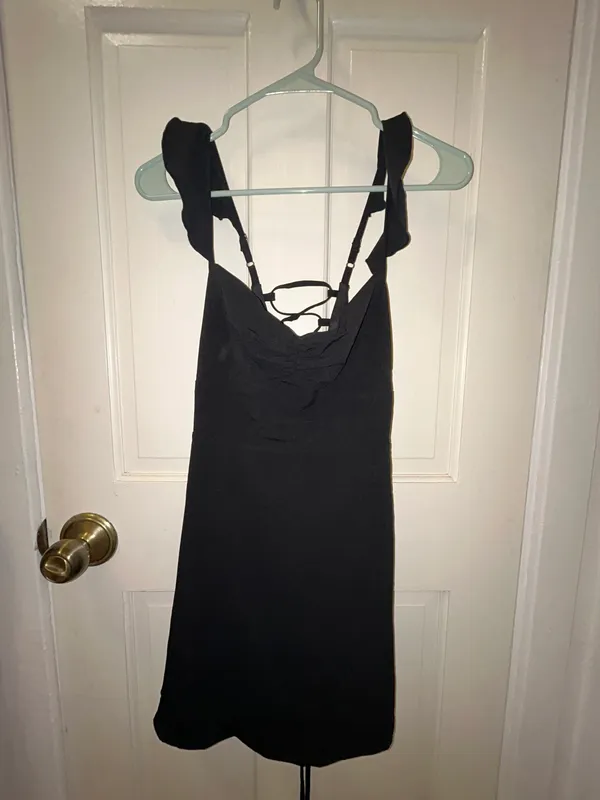 Princess Polly NWT  Landon Black Mini Dress - Image 4