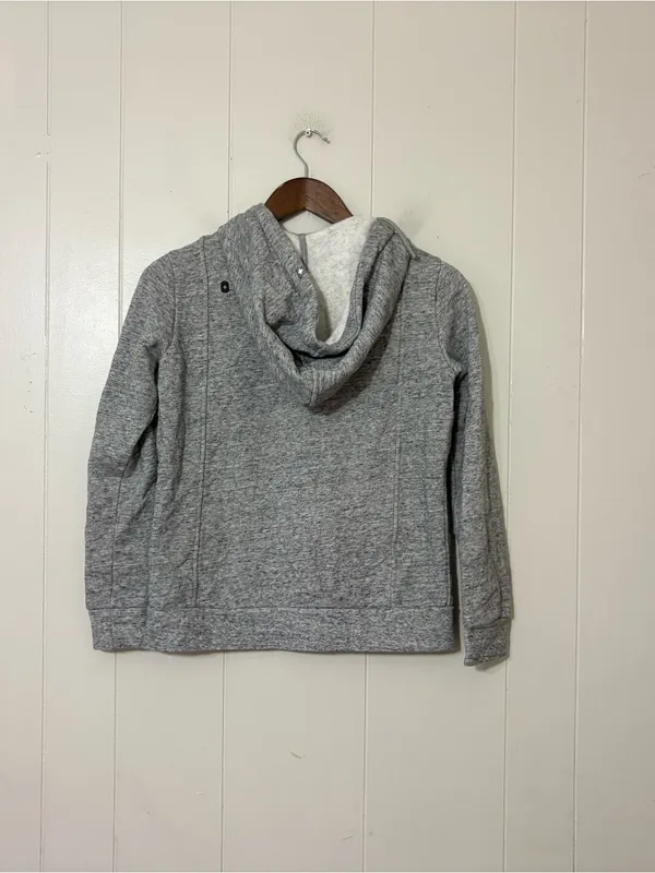 FIGS Essentials Hoodie XS Gray Full Zip Jacket Soft Fleece Medical Athleisure - Image 12