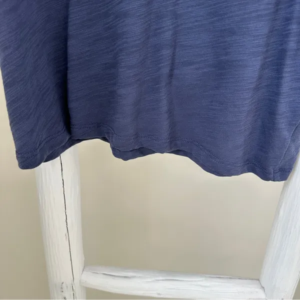 Aerie Navy Soft Puff Sleeve Short Sleeve Tee Size Large - Image 5