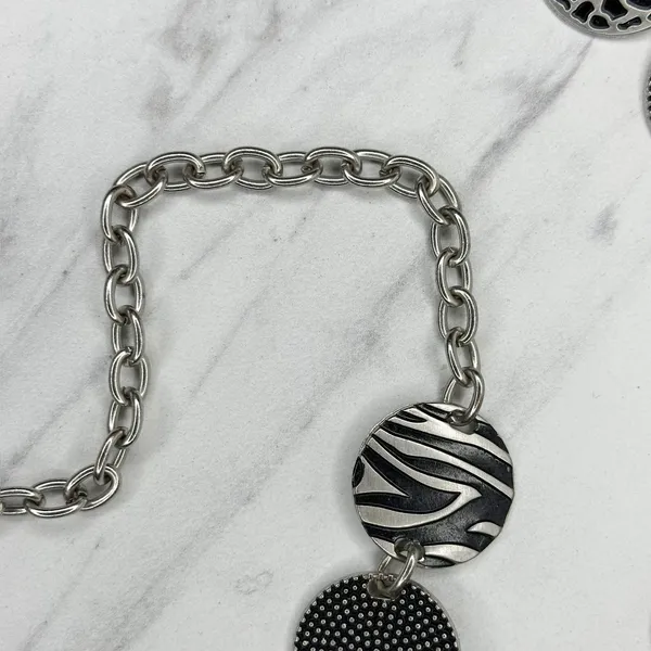 Chico's Animal Print Disc Chain Belt 2X/3X ✨ - Image 12