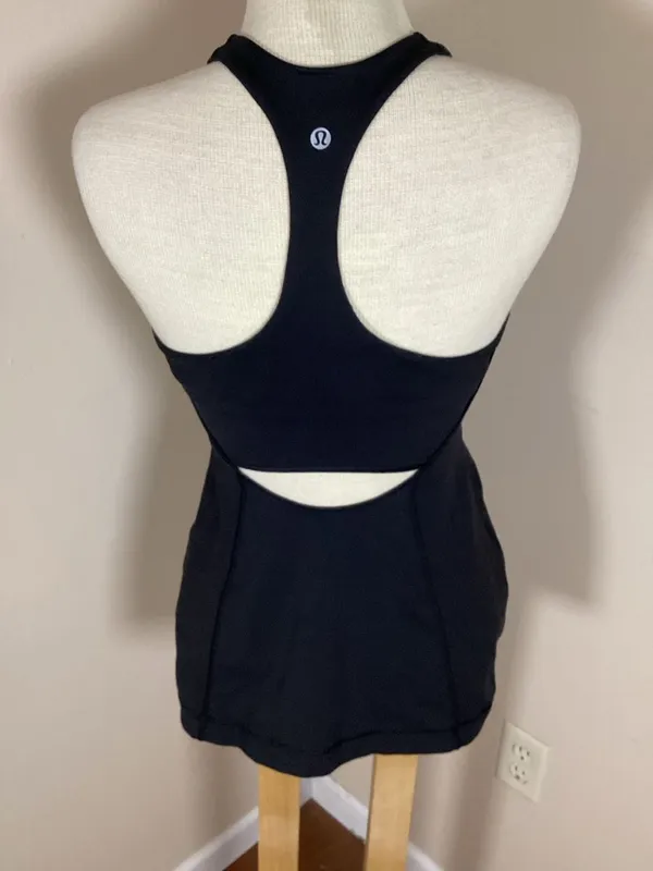 Lululemon In Training Tank Top High Neck Racerback - Image 3