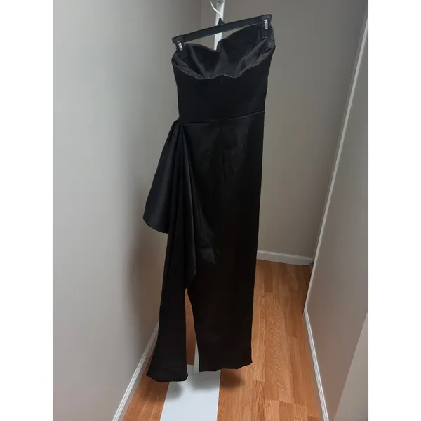 Nicholas Erelyn Strapless Gown In Black Size 4 / Small - Image 7