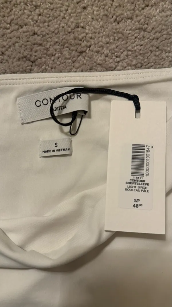 Aritzia Contour Square Neck Short Sleeve - Image 3