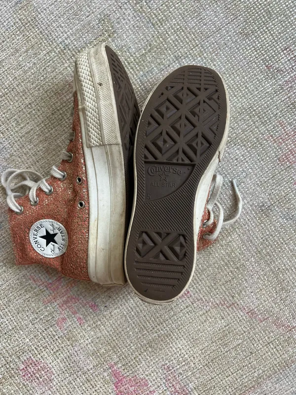 Orange Converse All Star Chuck Taylor Women’s - Image 3