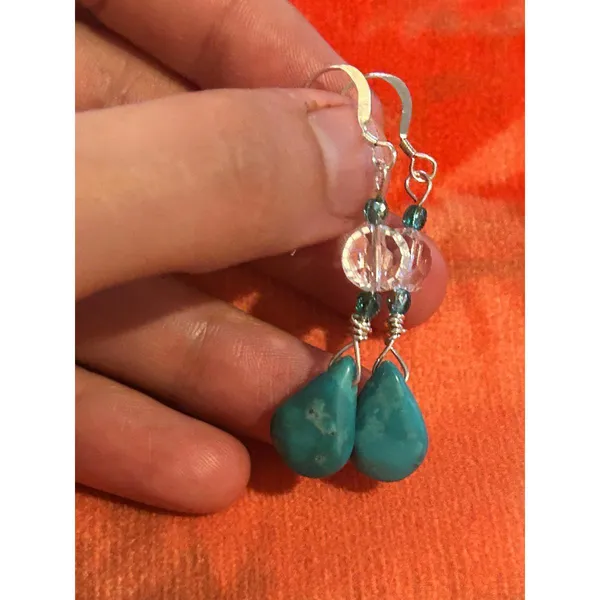 Lot d018 earrings silver plated - Image 6