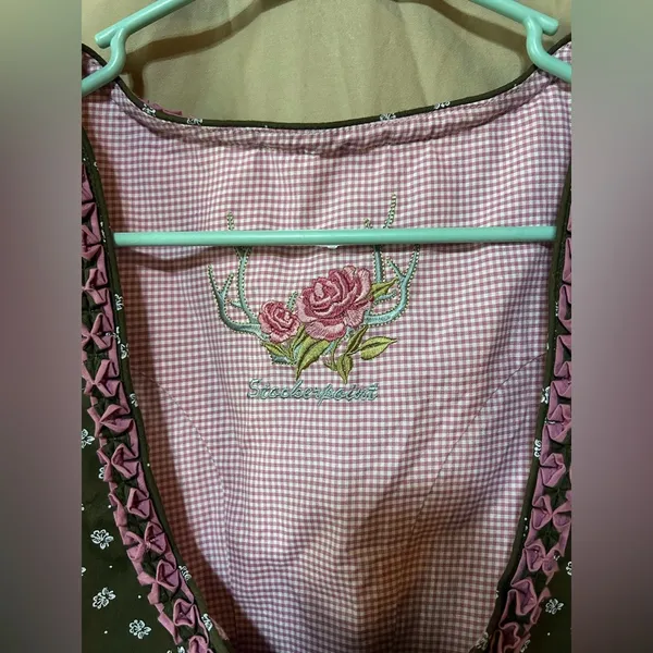 Stockerpoint green with balcony and peplum sweet dirndl size 36 - Image 3