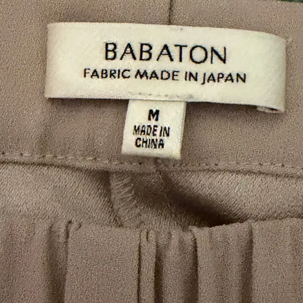 Babaton Jogger‎ Pants Dusty Rose Medium Minimalist Work Office Casual - Image 3