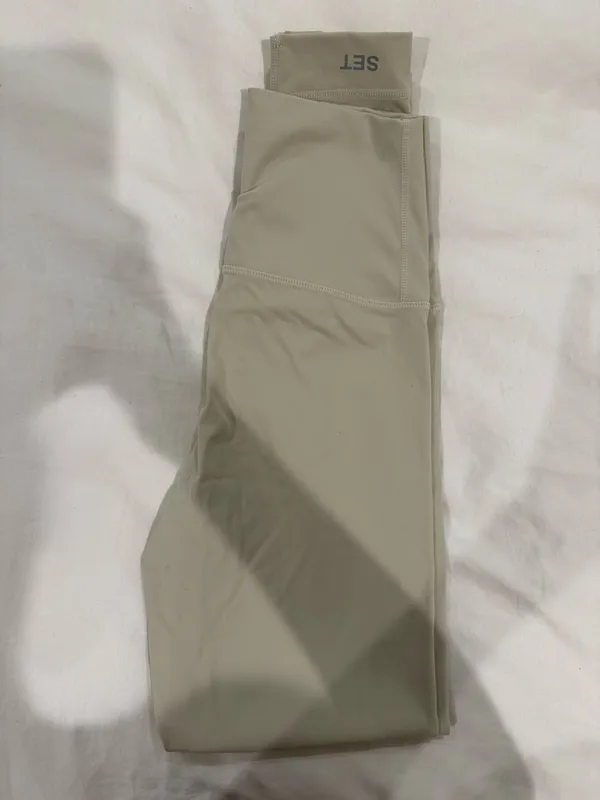 Set Active Sportbody Tan High Waisted Leggings - Image 2