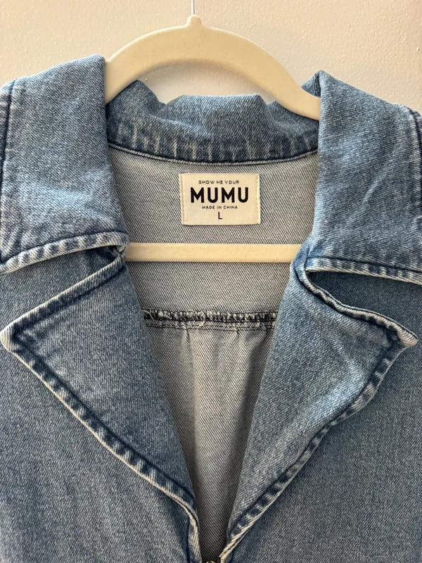 Show Me Your Mumu Outlaw Dress Denim - Image 6