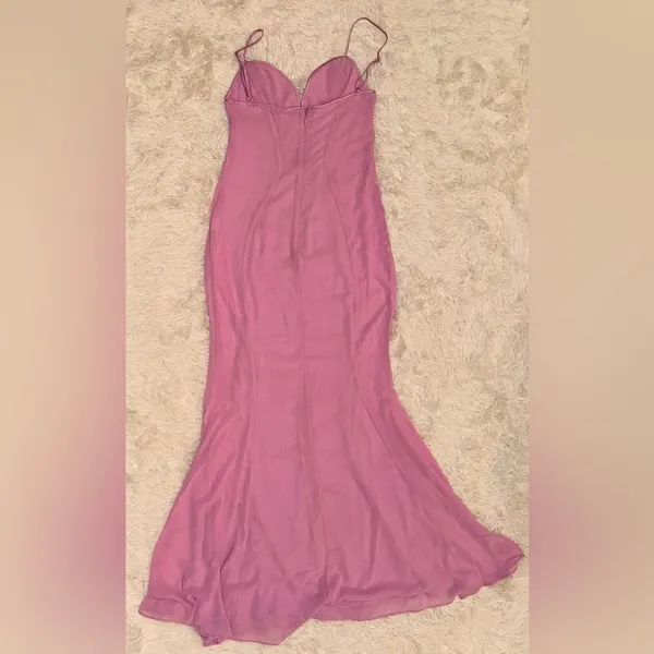 NWOT HOUSE OF CB Loren Pink Corset Maxi Dress sz L - Image 6