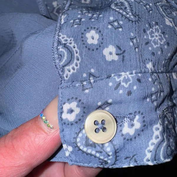 Aerie Chiffon wrap mini skirt - Image 7