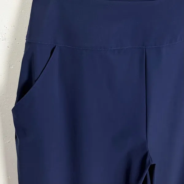 Peter Millar Womens Stellar Performance Jogger Pants Golf Navy Blue Size Medium - Image 8