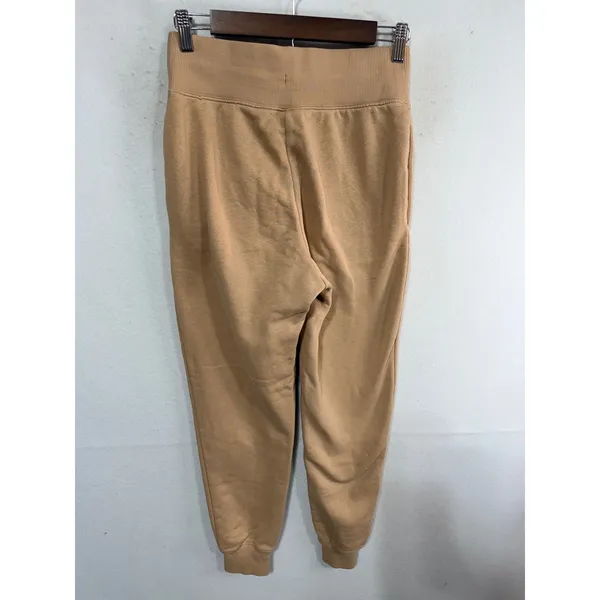 Nike Sweatpants Sportswear Phoenix Fleece Joggers Women's XS Tan DQ5688-200 - Image 5