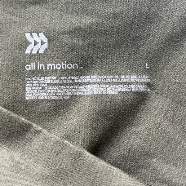 All in Motion Sage Green Womens Leggings - Image 5