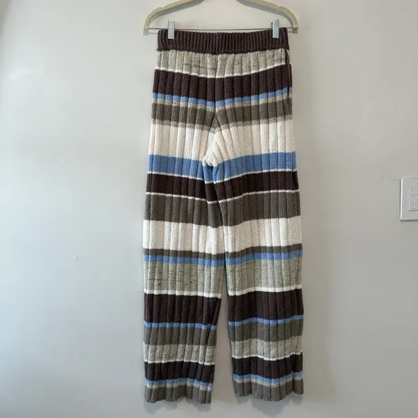 Free People NWT Spark Joy‎ Swit Knit Striped Pants Size Small - Image 4