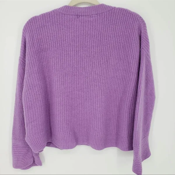 Madewell (re)sourced Cashmere Ribbed Henley Sweater - Image 8