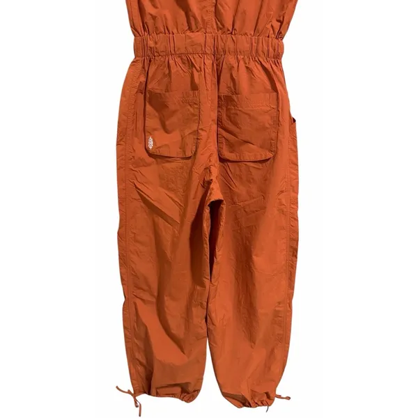 Free People Movement Fly by Night Jumpsuit Red Earth Women's Size‎ XS - Image 6