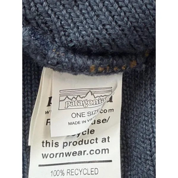 Patagonia Powder Town Beanie '73 Skyline Shelter Brown Winter Hat NWT - Image 6