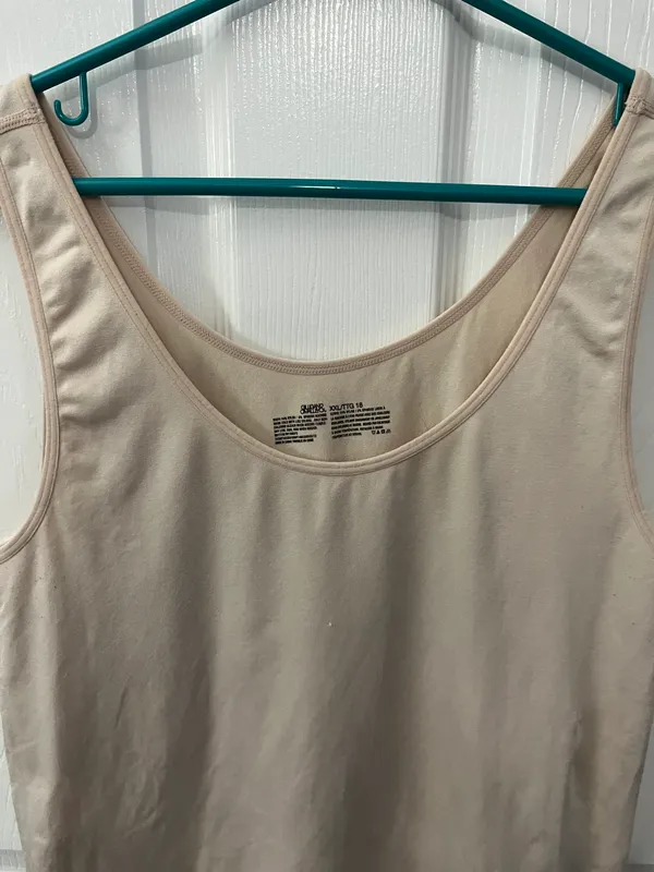 Gilligan & O’Malley Tan Size XXL Stretch Tank Top - Image 3