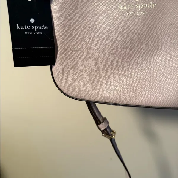 Kate Spade Schuyler Small Crossbody Warm Beige‎ Leather Bag KE702 $249 K - Image 2