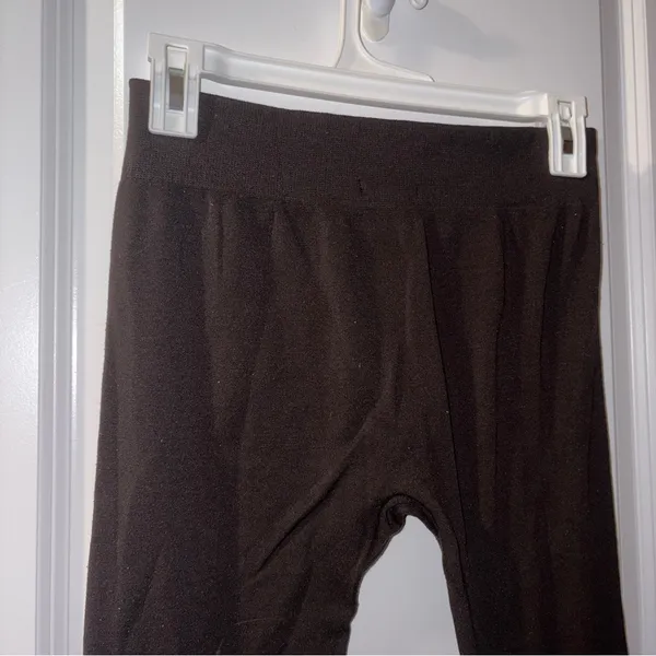 Women's Dark Brown Maze Collection Leggings Size: S/M - Image 4