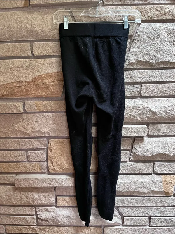 Smart wool Intraknit 200 Thermal Merino Base Layer Bottoms Leggings Black xs - Image 7