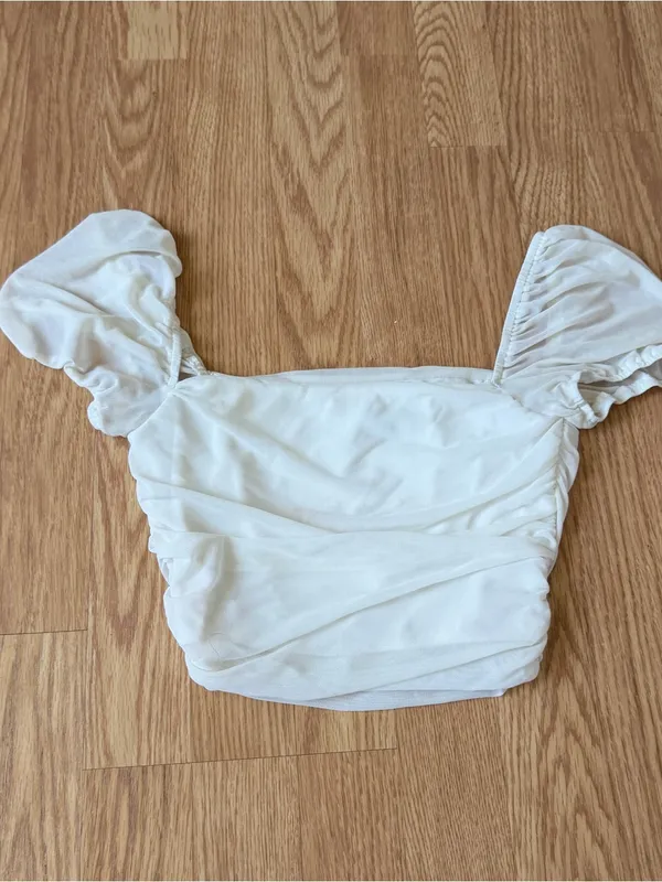 Princess Polly City Lights Mesh Crop Top - Image 2