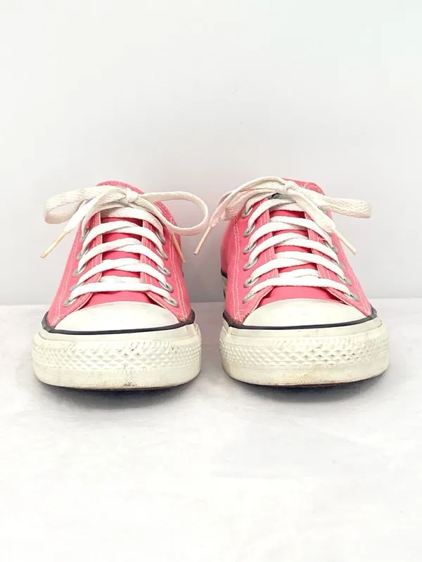 Converse Chuck Taylor All Star Low Top Pink Canvas Shoes Women's 8 / Men's 6 - Image 2