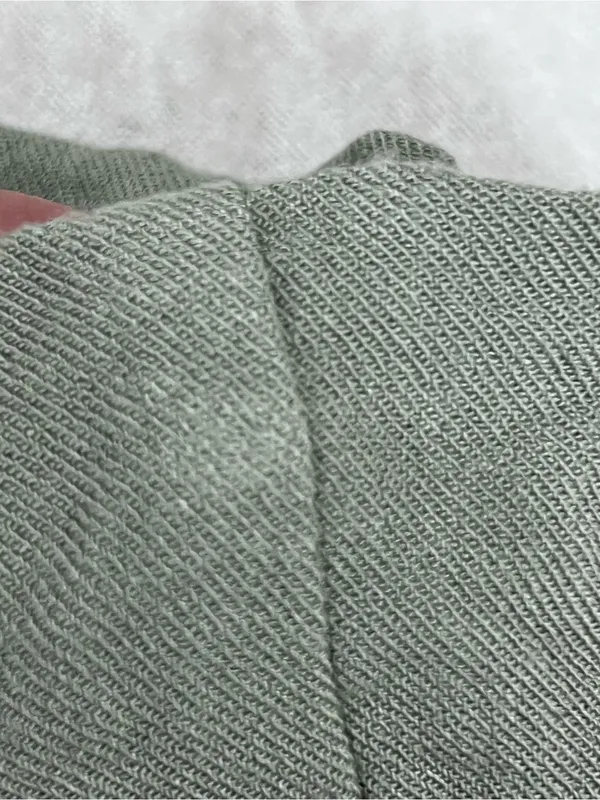 Paper bag high tie waist Sage Green Pants size S - Image 12