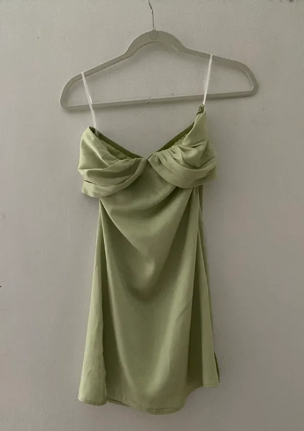 Strapless Mini Dress - Image 3