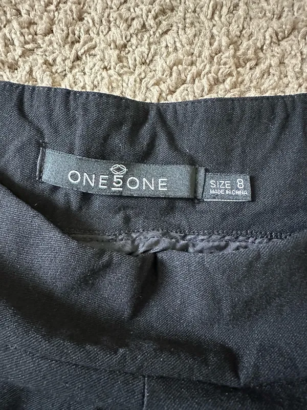 One 5 One Dress Pants Black - Image 4
