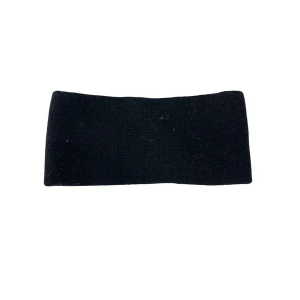 Aritzia Babaton Womens Black Jersey-knit Twist Front-Knot Headband One Size - Image 2