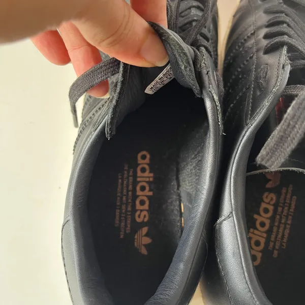 Adidas Superstar Y2K Womens 7.5 Shoes Sneakers Festival Glam Streetwear Black - Image 11