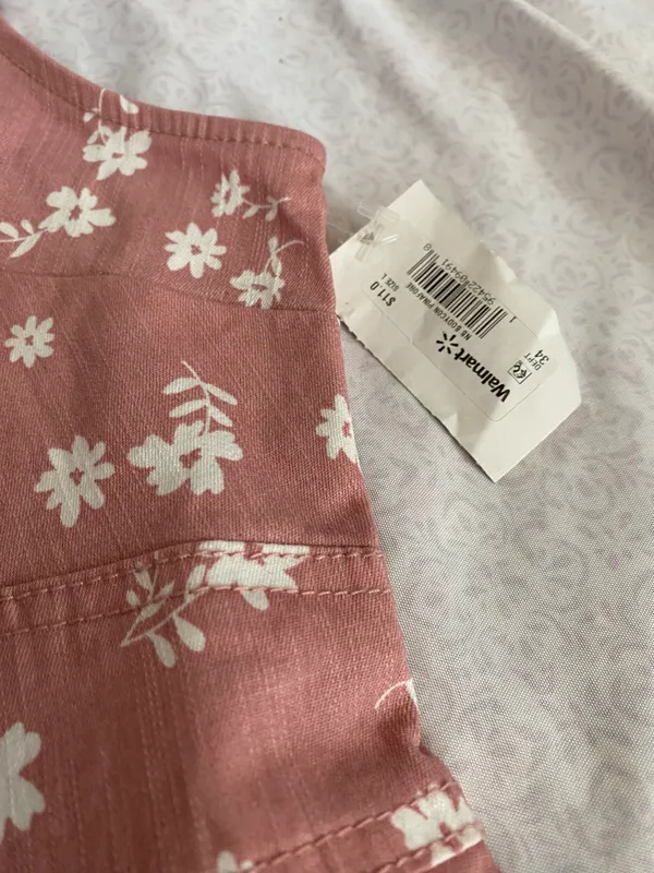BNWT walmart pink floral dress - Image 3