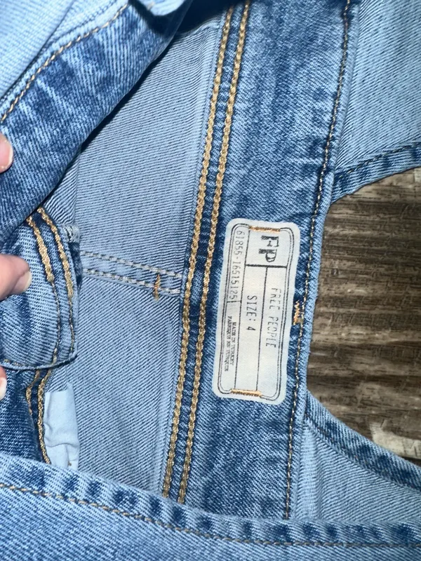 Free People Overalls Denim - Image 3