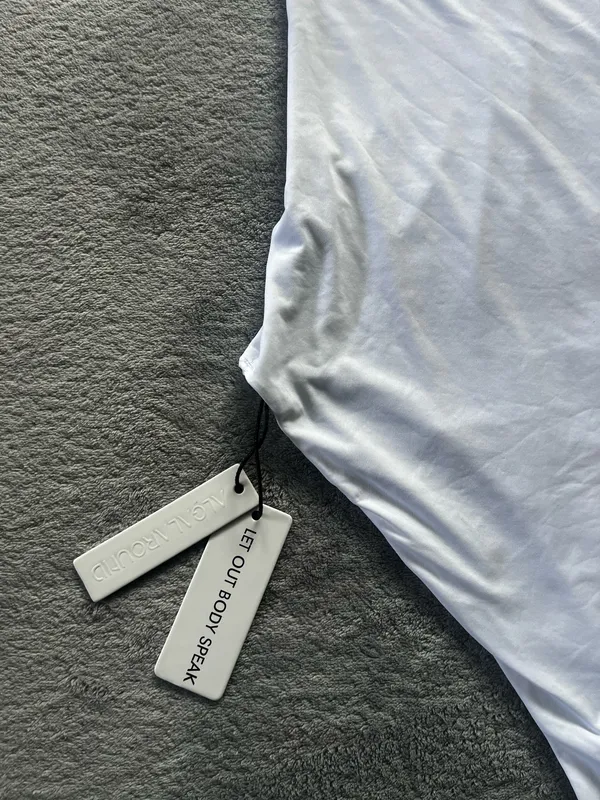 ALGALAROUND White Bodysuit Size Small - Image 2