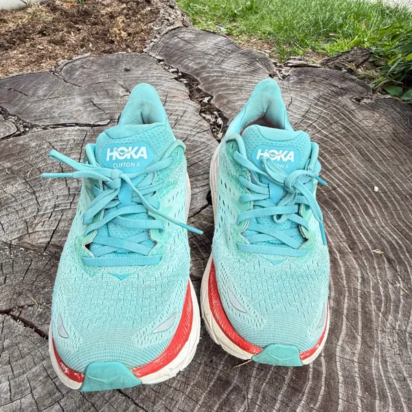 Hoka One Clifton 8 Women’s Running Shoes 8 B - Image 3