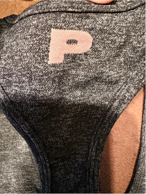 Victoria's Secret PINK Seamless Lightly Lined Gym Racerback Sports Bra Size L - Image 6