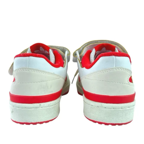 Adidas Forum 84 Men's White Red Low Top Lace Up Athletic Sneaker Shoes Size 8 - Image 3
