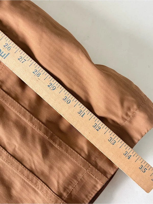 Craghoppers Waterproof Thermal Windproof Coat Hooded Parka Zip Brown Women Sz 12 - Image 9
