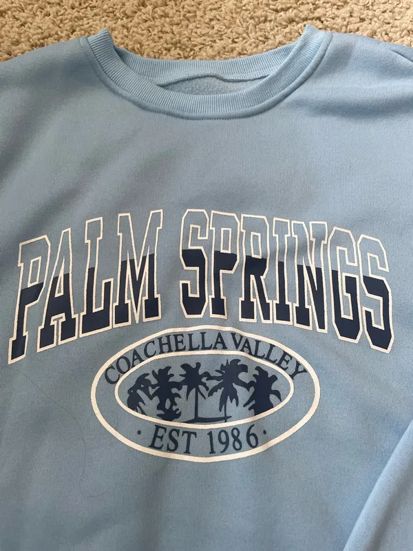 Blue Crewneck Hoodie - Image 2
