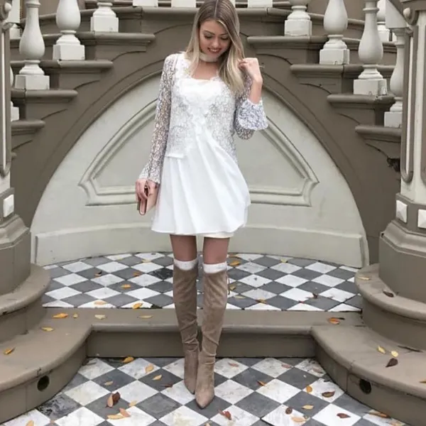 ✨HP✨Forever 21 Lace Tunic Dress✨ - Image 5