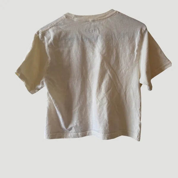 Melanie Martinez Portals Anniversary Boxy T-shirt Size Medium Cropped Cream - Image 2